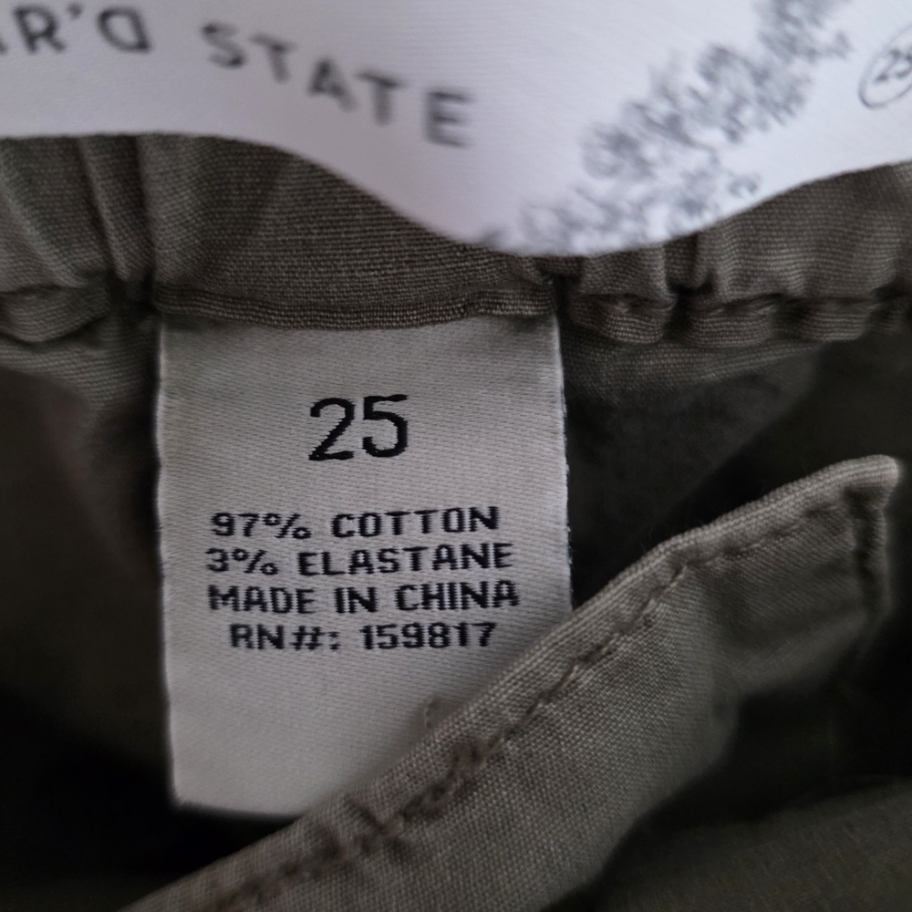 Altar'd State Khaki Cargo Pants for Women - Picture 3 of 7